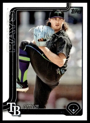 2025 Topps Ryan Pepiot Tampa Bay Rays #179 - Image 1 of 2