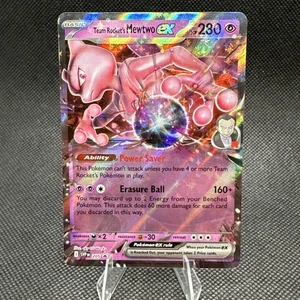 Team Rocket's Mewtwo ex 205 Sv: Scarlet & Violet Promo Cards Holo - Picture 1 of 2