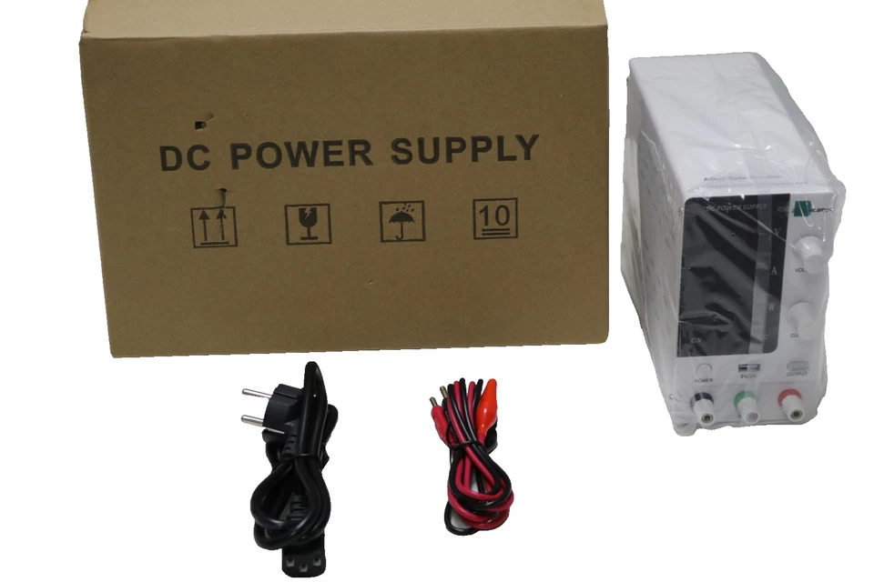 Labornetzteil 60V 5A DC Regelbar Netzteil, 60V Power Supply mit 4-Stelliger LED - Bild 1 von 1