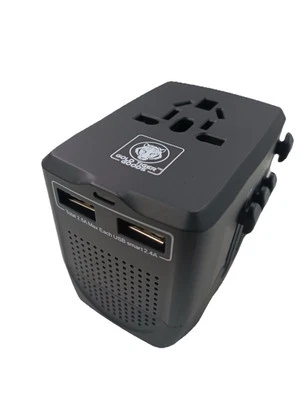 Universal International Travel Plug Converter Adapter with Fast USB Charger  - Bild 1 von 4