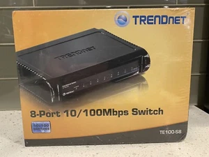 NUEVO TRENDnet TE100-S8 8 PUERTOS 10/100Mbps CONMUTADOR DE RED RÁPIDO ETHERNET - Imagen 1 de 2