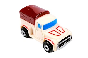 Oldtimer Micro Machines 1953 Ford F-100 Pickup beige braun Topper - Bild 1 von 3