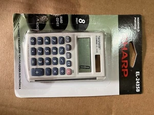 Electronics 8-Digit Twin Powered Calculator (EL-243S/EL-243SB) - Picture 1 of 1