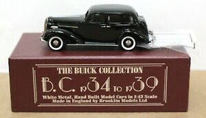 Brooklin BC 013X 1936 Buick Special 4DS M-41 Black 1:43 Mint/ Box Limited Ed