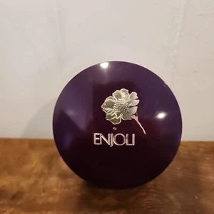 VINTAGE REVLON ENJOLI PERFUMED DUSTING POWDER WITH LUXURY PUFF 2oz - Picture 1 of 6
