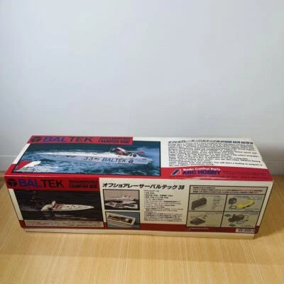 Electric Rc Boat Offshore Racer Baltek 38 High-Speed Boat Remote Control Scale - Image 1 of 4