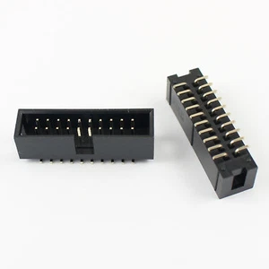 5Pcs 2.54mm 2x10 Pin 20 Pin SMT SMD Male Shrouded Box Header PCB IDC Connector - Picture 1 of 6