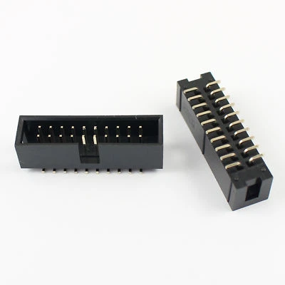 5Pcs 2.54mm 2x10 Pin 20 Pin SMT SMD Male Shrouded Box Header PCB IDC Connector - Image 1 of 4