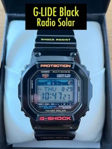 Casio G-Shock G-Lide GWX-5600-1JF / Funk Solaruhr schwarz GWX-5600-1 Japan - Bild 1 von 9