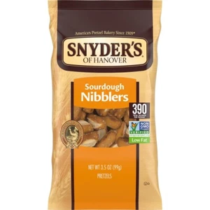 Snyder's Of Hanover Pretzels Sourdough Pretzels Nibblers 3.5oz (Pack of 8) - Picture 1 of 8