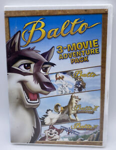 BALTO 3 MOVIE ADVENTURE PACK (DVD, 2016, 2-Disc Set) Kevin Bacon Bob Hoskins