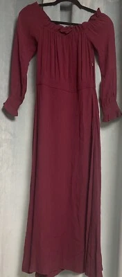 flynn skye MIDI Dress In Color ‘very Berry’ Size Small - Image 1 of 4