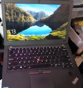 Lenovo ThinkPad X270 12.5" Laptop i5 6th Gen Select Drive/RAM Win 10 Pro (CR) - Picture 1 of 10