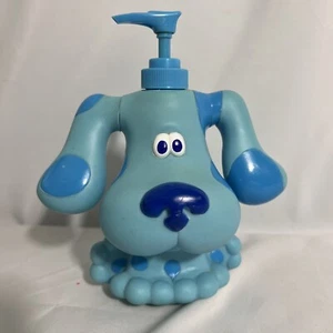 Nickelodeon Blue's Clues dispenser sapone lavandino cane blu Nick Jr 2001 - Foto 1 di 5