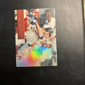 Cnu 1996 Pinnacle Aficionado #123 Jim Edmonds, California Angels - Picture 1 of 2