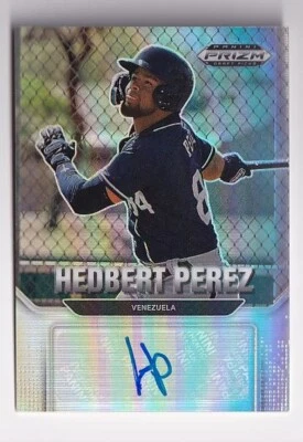 2022 Panini Prizm Draft Picks Auto Hedbert Perez - Image 1 of 2
