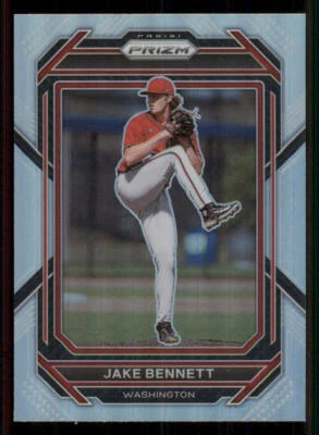 2023 Panini Prizm Prizms Silver #51 Jake Bennett - Image 1 of 2