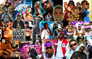 Gucci Mane Collage Poster - Picture 1 of 3