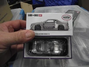 Kaido house 1/64 Nissan skyline GTR R34 shinjuku v1 raw chase car NIB - Picture 1 of 1