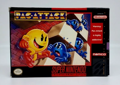 Pac Attack Super Nintendo SNES USA - Bild 1 von 4