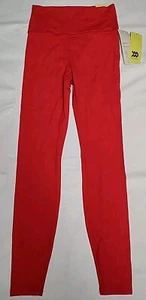 A New Day Women's High Waiste, Everyday Soft Leggings, Red, Size Small  - Picture 1 of 2