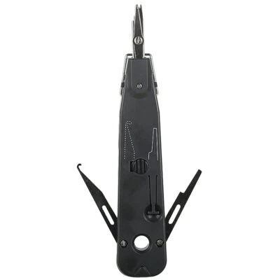 110 Wire Cutter Knife Telecom Pliers Punch Down Tool for Rj45 11 Module Network - Image 1 of 4