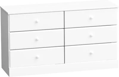 Prepac Astrid 6 Drawer Double Dresser for Bedroom, Wide Chest of Drawers - Image 1 of 4