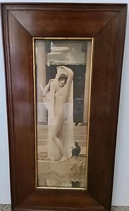 Das Bad der Psyche, Vintage, Aktnachdruck nach Frederic Leighton, GROSS - Bild 1 von 4