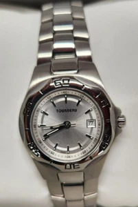 Reloj de cuarzo Tourneau For Gap Inc. todo acero inoxidable para damas 29 mmn con caja - Imagen 1 de 5