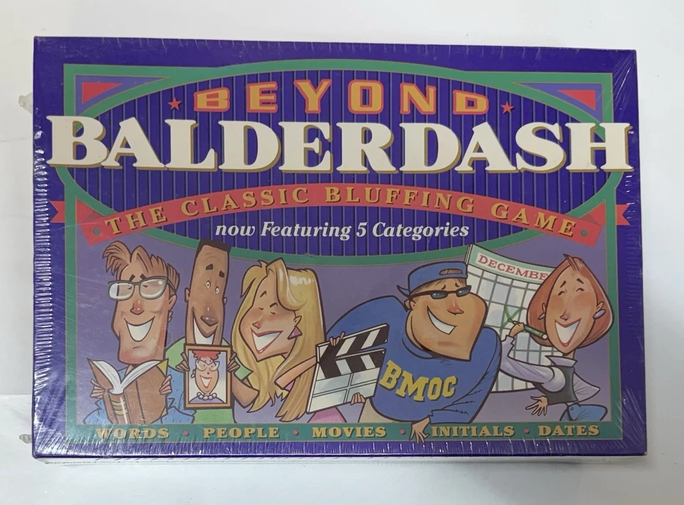 Parker Brothers Beyond Balderdash The Classic Bluffing Board Game SEALED - Image 1 of 4