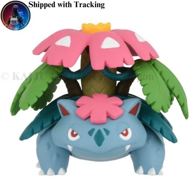 Takara Tomy Pokemon Moncolle Mega Venusaur Figure 5cm High Quality
