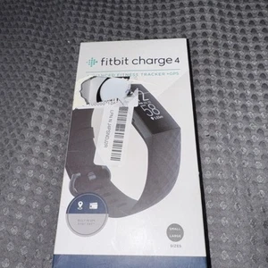 Fitbit Charge 4 Fitness GPS Activity Tracker w/ Heart Rate Monitor - FB417 Black - Photo 1 sur 4