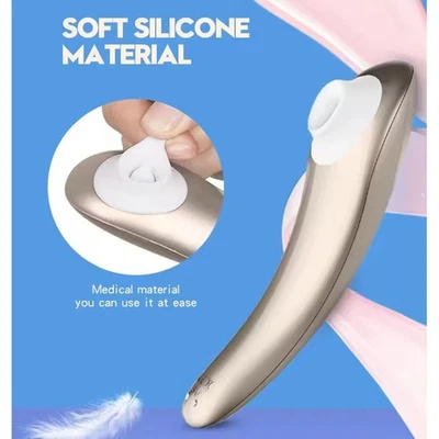 Vibrador de succión de clítoris estimulador de pezón juguetes sexuales orales para mujeres recargable Foto 1 de 4