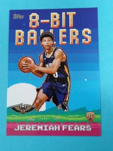 2025-26 Topps Basketball - JEREMIAH FEARS Rc - 8-Bit Ballers Rookie - #8b-37 - Picture 1 of 2