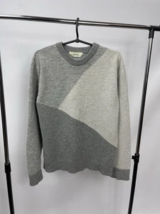 Men's Z ZEGNA Grey 100% Wool Lana Sweater Size S - Picture 1 of 6