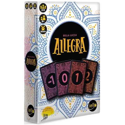 IELLO: Allegra - Based On The Card Game Golf, Keep Your Score As Low As Possible