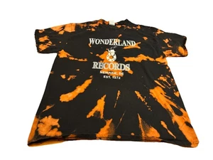 Wonderland Records Black Large T-Shirt - Picture 1 of 2
