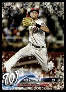 2018 Topps Holiday Trea Turner #186 - Bild 1 von 2