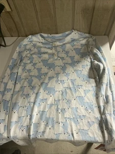 Men’s Polar Bear Sleep Wear Shirt | Medium - Picture 1 of 3