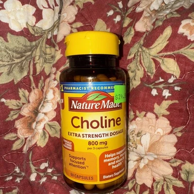 Colina Nature Made Extra Strength 800mg suporte de foco de memória humor (60 cápsulas) - Imagem 1 de 4