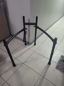 Roland MDS-4 V Drum Rack - Nero Metallo 1,5 pollici Tubing Mds 4 6 8 9 #3F1 - Foto 1 di 4