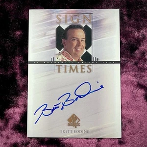 Brett Bodine 2000 SP Sign Times Autógrafo COMO NUEVO NASCAR Auto Racing HOF Legends UD - Imagen 1 de 3