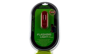 Sportline Red Flashing ClipOn LED Light And Armband Joggers Bikers Safety Sealed - Picture 1 of 12