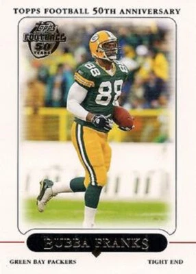 2005 Topps 50th Anniversary #96 Bubba Franks Green Bay Packers - Image 1 of 2
