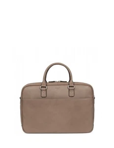 Porte documents Hexagona en cuir Ref 47994 ecorce 40*26*8.5 cm Neuf - Photo 1/2