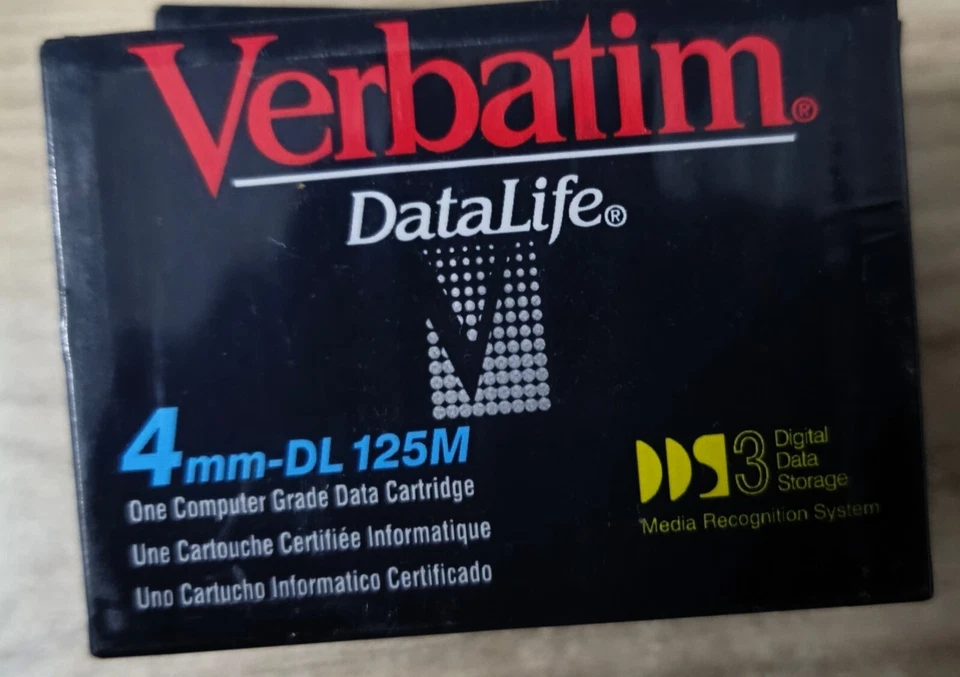 Verbatim Tape 4mm DL 125m - Bild 1 von 1