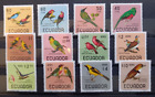 ECUADOR fauna birds MNH/