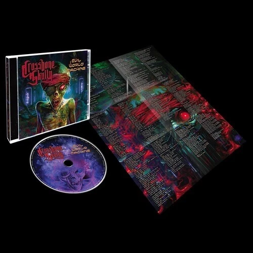 CROSSBONE SKULLY - EVIL WORLD MACHINE - BRAND NEW FACTORY SEALED CD - Image 1 of 1