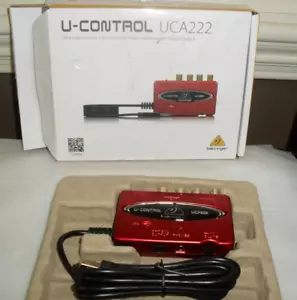 Behringer U-Control UCA222 USB Audio Interface - Picture 1 of 2