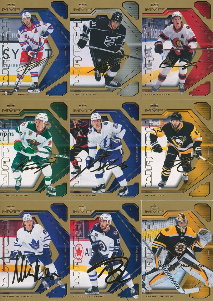 U PICK EM LOT 2021-22 21-22 Upper Deck UD MVP WATCH 20TH ANNIVERSARY GOLD set - Image 1 of 1